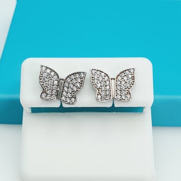 "925 Sterling Silver CZ Beautiful Earrings for Women, 1USPAR4239 - Picture 6 of 11